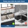 Kitchen Long Silicone Sink Faucet Mat Splash Guard Bathroom Absorbent Sink Splash Pad Countertop Protectors Mat Kitchen Gadgets