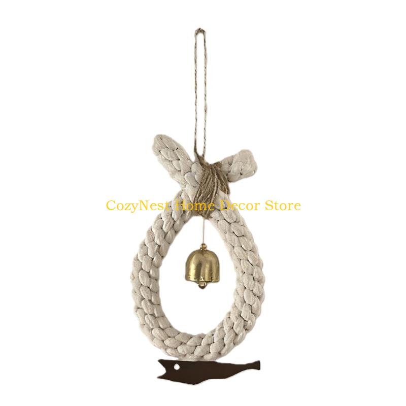 

92MF Decorative Door Bells for Front Door Wall Decors Rustics Wall Hanging Home Decors