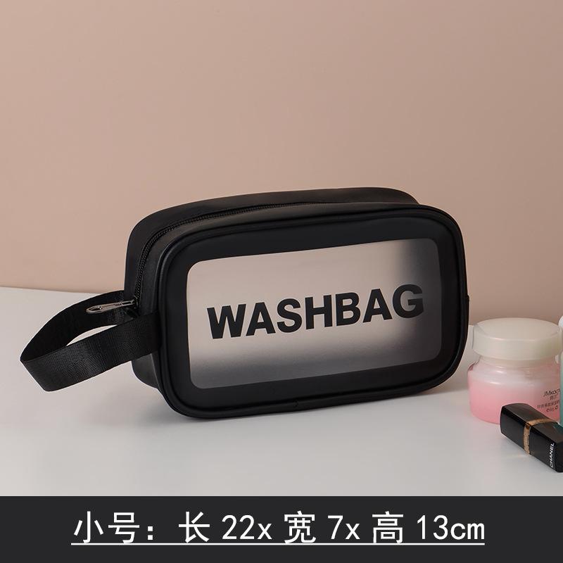 TPU Cosmetic bag2020New Super Popular ins Large Capacity Portable Women's Travel Waterproof Toiletries Storage Bag