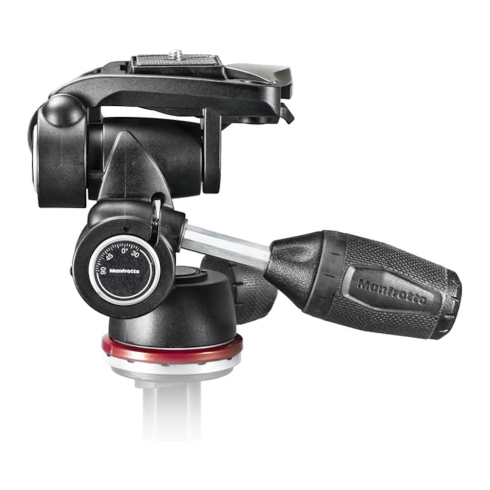 Manfrotto Basic 3-Wege-Neiger 804 Adapt mit Schnellwechselplatte (MH804-3W)