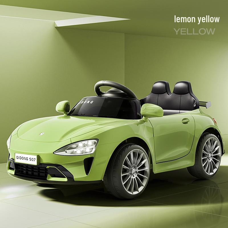 Children's Electric Ride-On Car: Four-Wheel, Rechargeable, Remote Control, Suitable for Boys & Girls