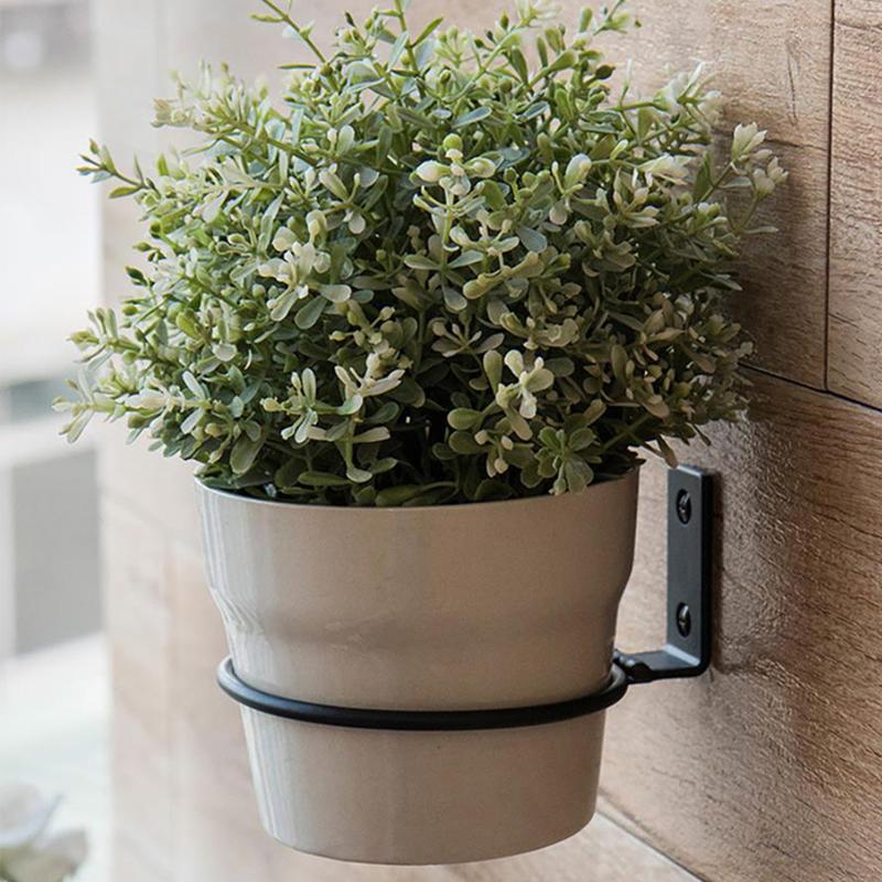 1Pcs Flower Pot Holder Ring Plant Holder Ring Wall Mounted Wall Planter Hooks