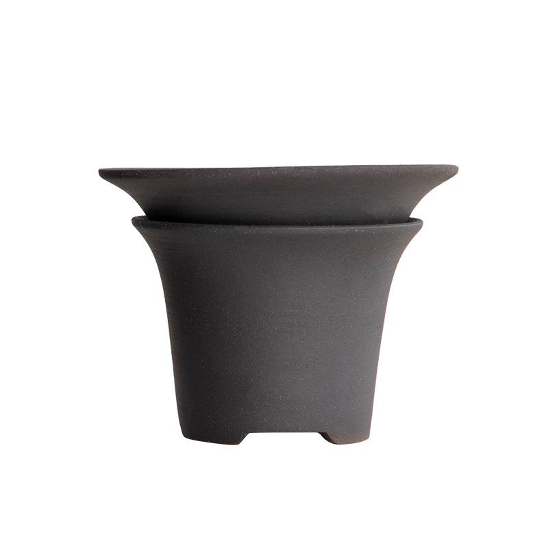 Purple sand tea leak tea filter household light luxury high-grade tea filter ceramic tea set accessories tea separation tea compartment