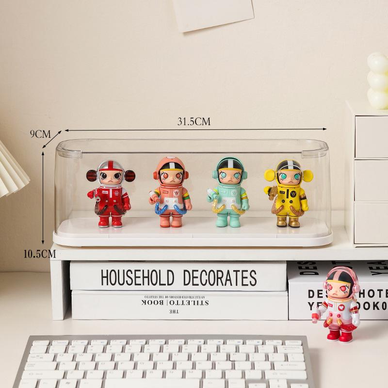 Стенд-дисплей для хранения blind box, прозрачный акриловый пылезащитный шкаф для демонстрации фигурок Lego
