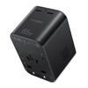 Choetech PD5009-BK GaN 65W Travel Adapter - EU/US/UK/AU 2x USB-C, USB-A, Black