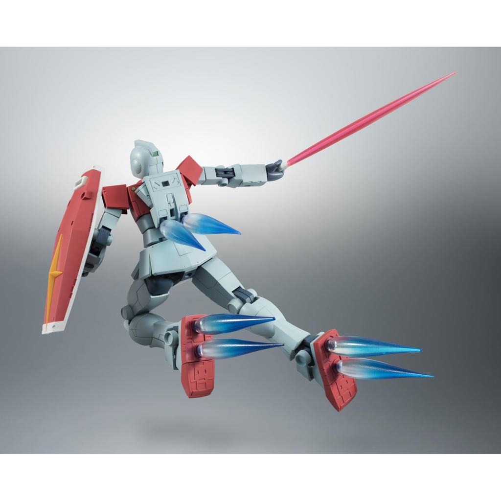 TAMASHII NATIONS ROBOT Spirits Mobile Suit Gundam RGM-79 Jim Ver. A.N.I.M.E. (Resale Version) Approx. 125mm PVC&ABS Painted Movable Figure