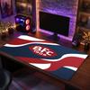 Bologna FC Theme Pattern Mouse Pad, Soccer Logo Design XXL Gaming Desk Mat Non-Slip Computer Mouse Pad