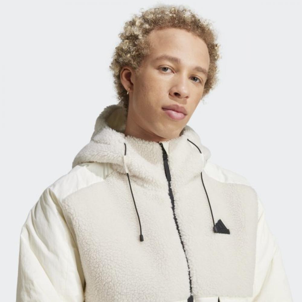 Adidas Unisex Daily Fleece Jacket Iv9767 City Escape Insulated Jacket