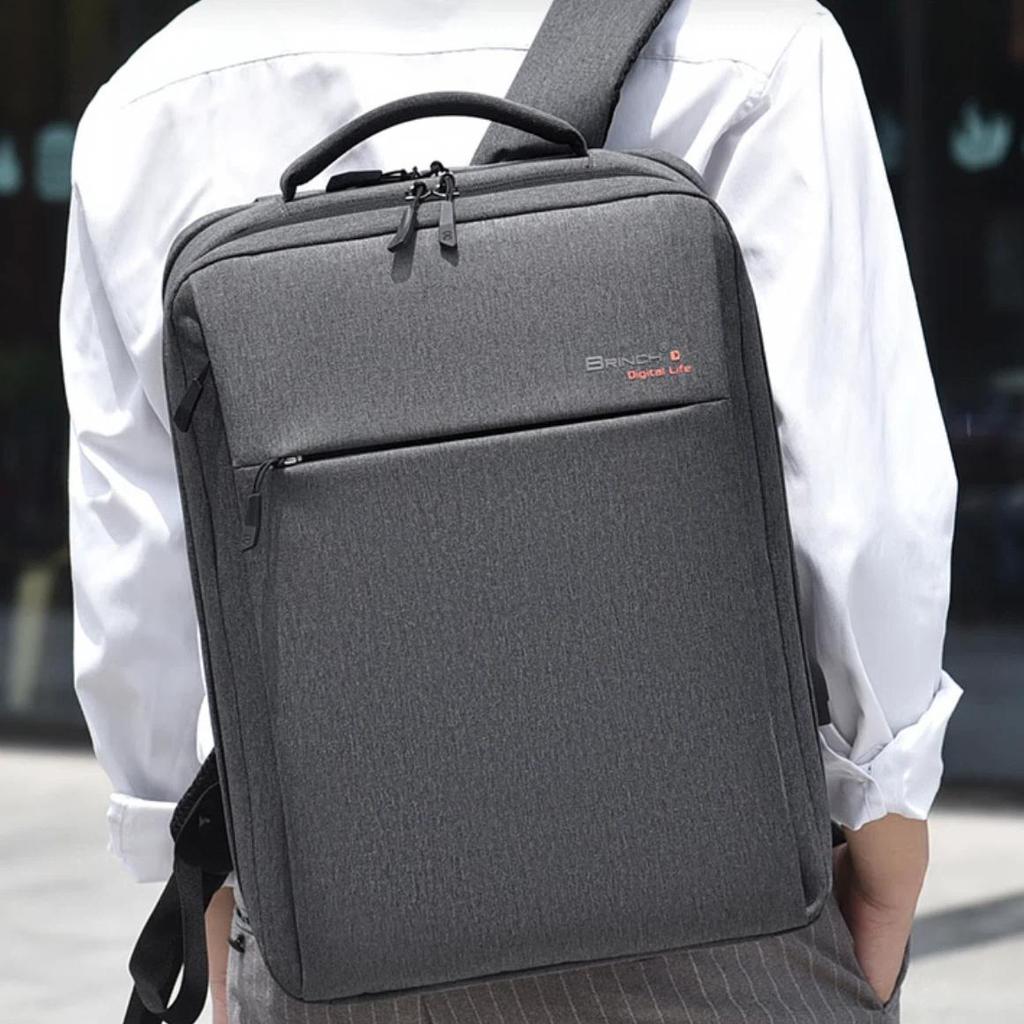 BRINCH Laptop Backpack 14/16 Inch Large Capacity Business Commute Suitable Laptop Bag