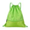 Nylon wasserdichter Reißverschluss Kordelzug Rucksack Outdoor Sport Fitness Aufbewahrungstasche