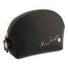 MARY QUANT Flipside Daisy Round Pouch L X X D6cm Black H13.5 W18.5