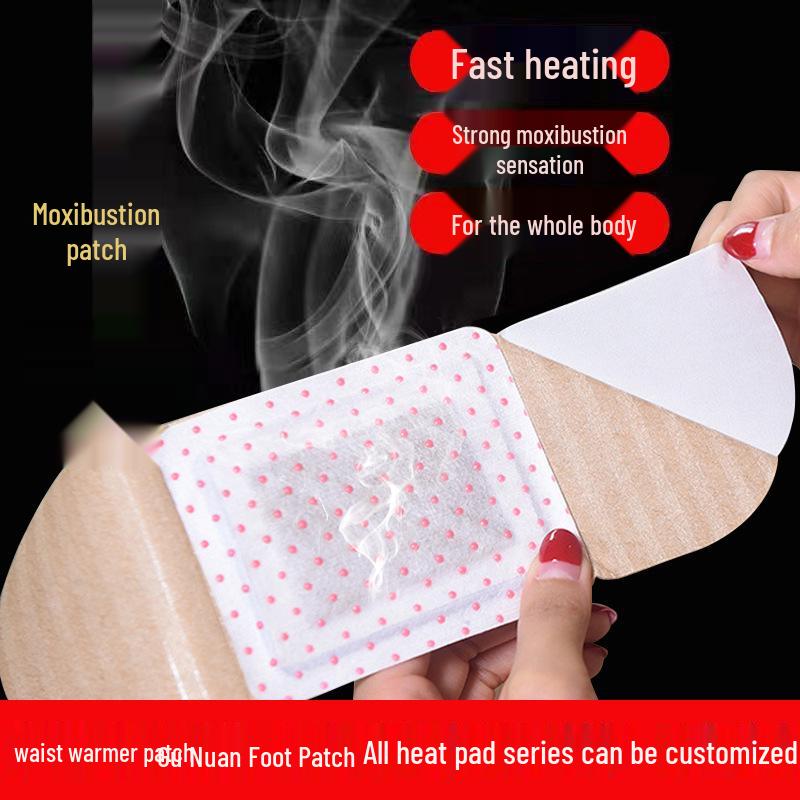 Mugwort Self-Heating Moxibustion Patch for Shoulder, Neck, and Lumbar Relief