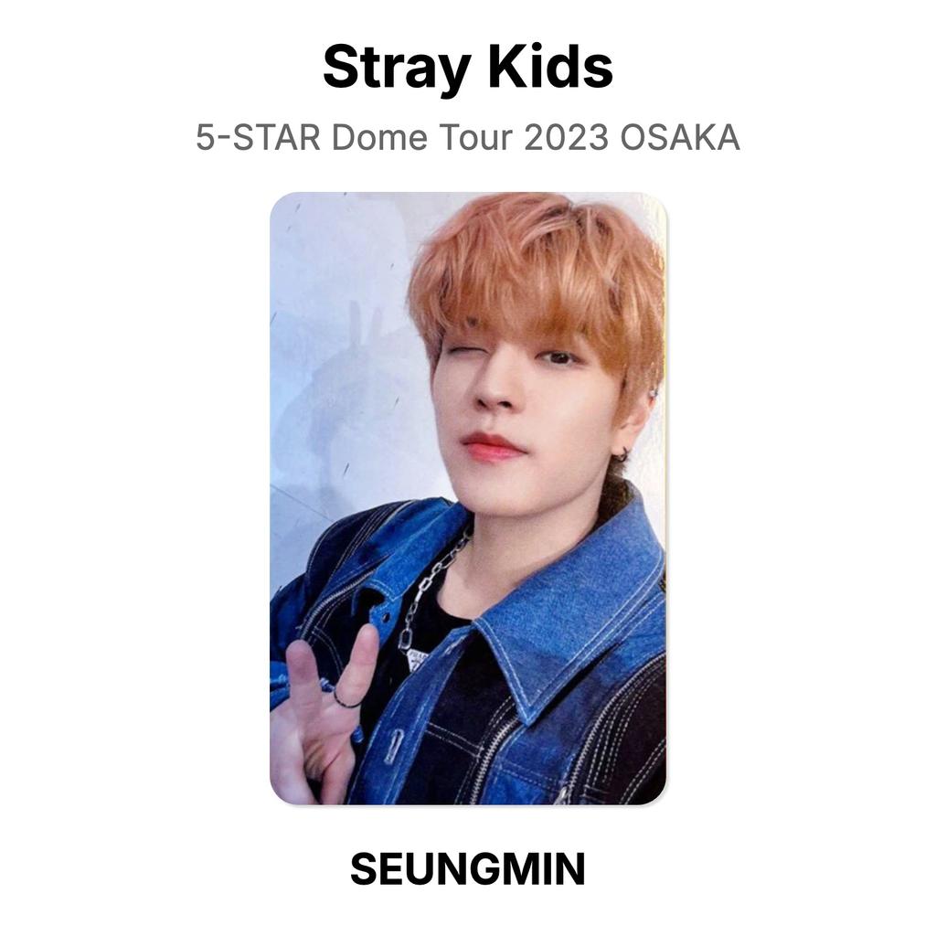 Stray Kids 5-STAR Dome Tour 2023 OSAKA Official Photocard
