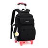 Zaino Scolastico per Bambine Borsa Scolastica con Trolley e Ruote Zaino a Ruote per Studenti Borsa per Libri per Bambini Zaini con Ruote