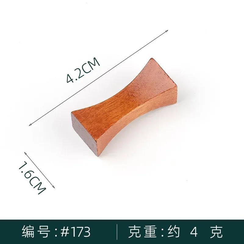 Wooden Chopsticks Rest Fish Leaf Shaped Spoon Fork Rack Japanese Sushi Chopsticks Holder Chinese Food Tableware Kitchen Supplies