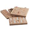 Bamboo Jewelry Display Cabinet: Ring Tray & Earring Holder Stand