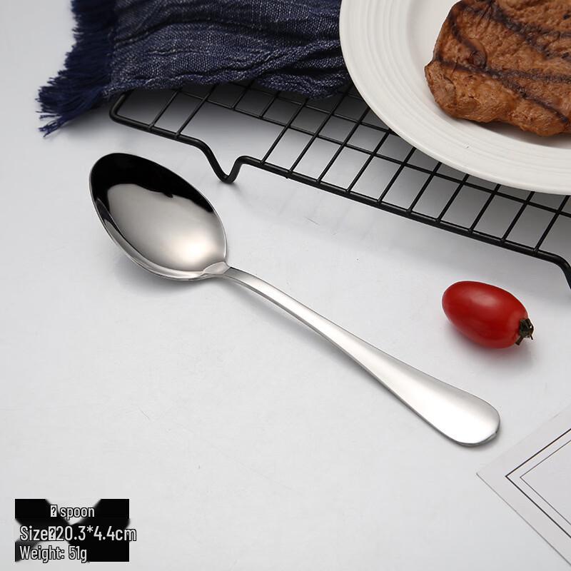 Abay Polished 304 Stainless Steel Spoon Cutlery Set