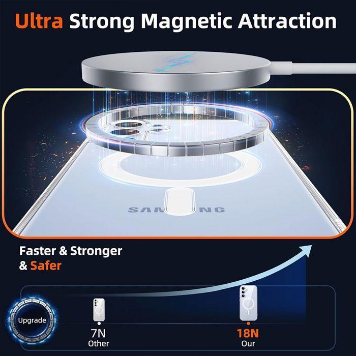 Coque de protection - BOOLING - Samsung Galaxy S24 Plus - Silicone - Antichoc - Transparent