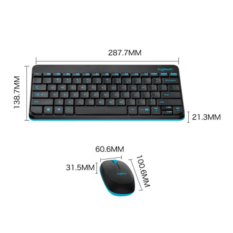 Logitech MK245 Nano Wireless Keyboard and Mouse Combo
