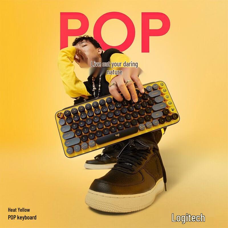 Logitech G POP KEYS Bluetooth Mechanical Keyboard