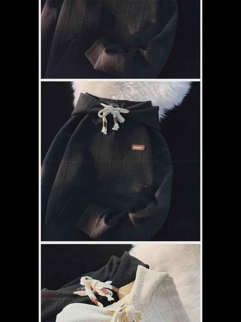 2023 Men's Trendy Oversized Hooded Sweatshirt - Lazy Style, All-Match, Unisex Autumn Jacket