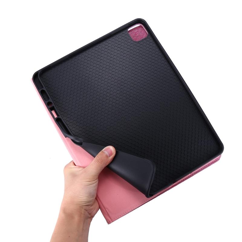 Full Body Tablet Protective Case Soft TPU Leather Cover with Pencil Slot Auto Wake / Sleep for Air 13 12.9