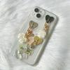 2 Pièces Porte-Charme de Téléphone en Métal en Forme de Cœur Cœur d'Amour Anneau de Doigt pour Téléphone Crochet Auto-Adhésif pour Support Arrière de Téléphone Portable