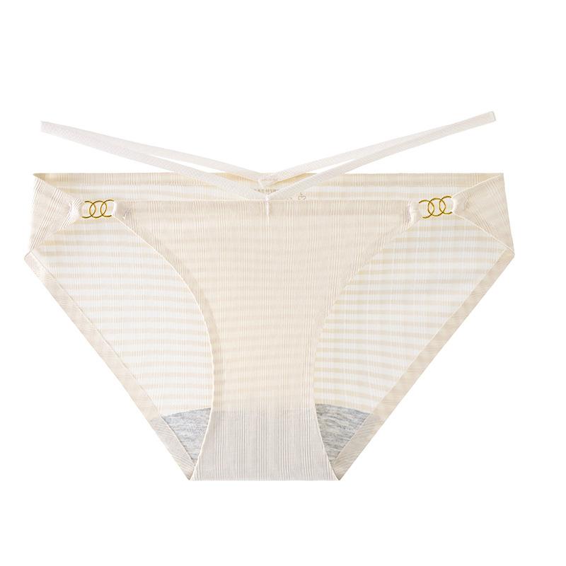 Ladies Spring and Summer New Simple Fashion Sweet Sexy No Trace Briefs
