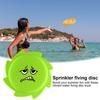 Silicone Water Flying Disc Summer Outdoor Beach Garden Spray Lawn Seaside Water Toy Splash Disc Parent-child Family