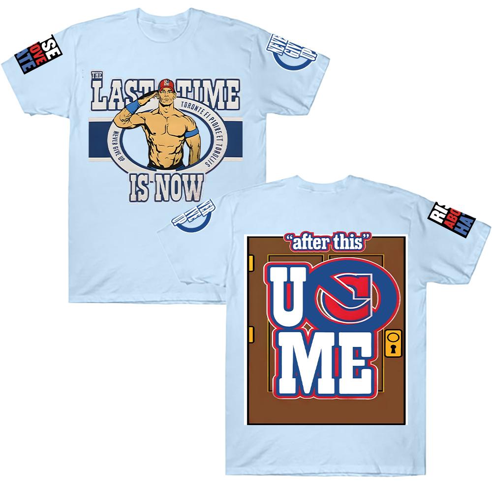 John Cena Abschied Montreal T-Shirt, modisches Baumwoll-Print-T-Shirt, Gewinner-T-Shirt für den Sommer, neue atmungsaktive T-Shirts.