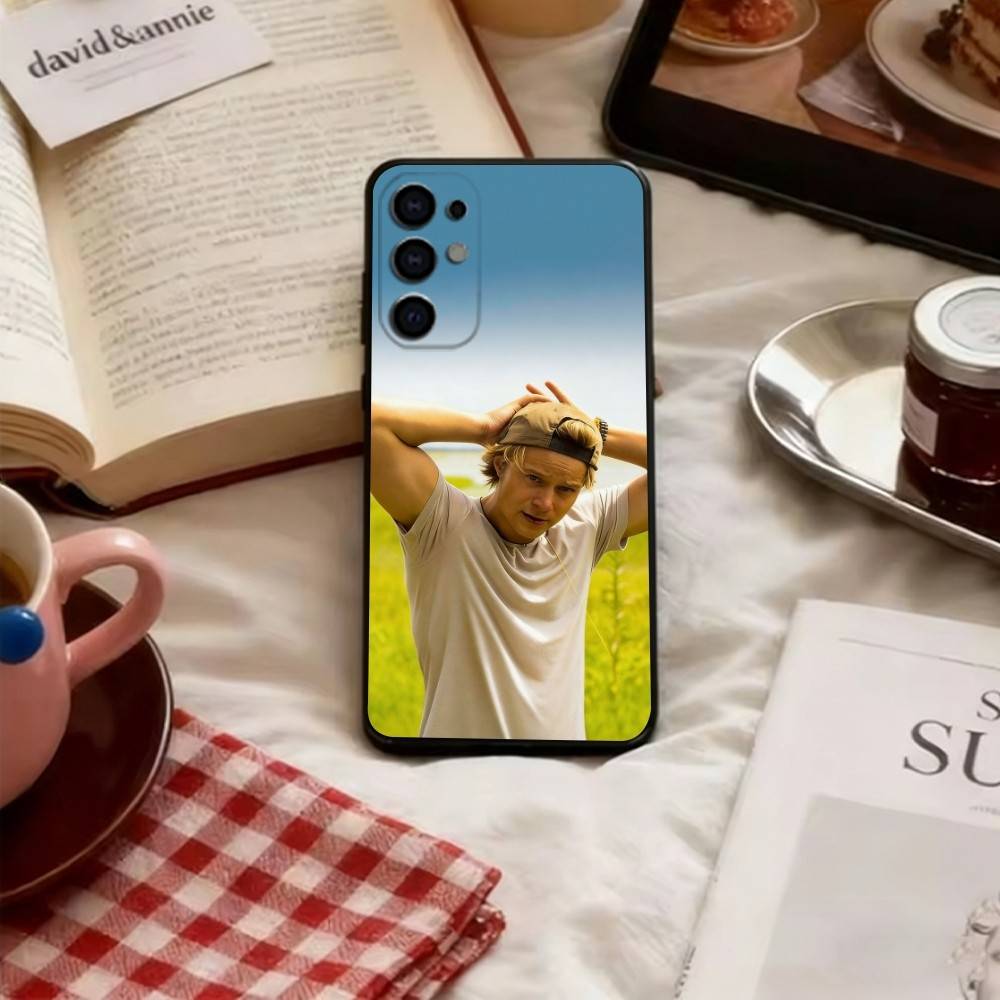 JJ Maybank Rudy Phone Case Black Silicone Soft For Samsung S25,S24,S21,S22,S23,S30,Ultra,S20,Plus,Fe,Lite