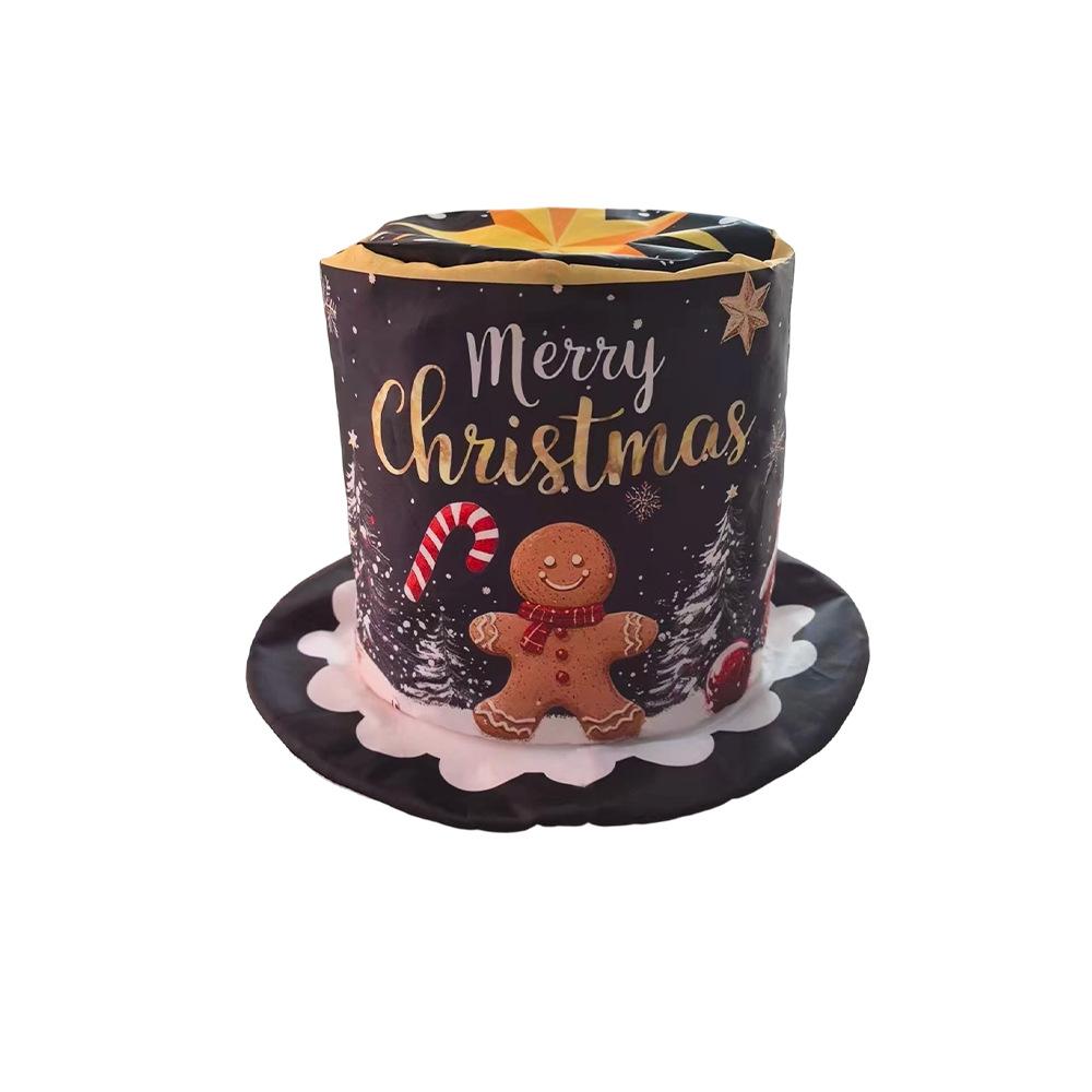 New American Christmas Hat Uncle Sam Hat Holiday Decoration Props Children's Cartoon Top Hat Top Hat