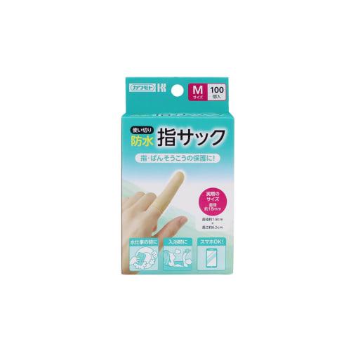 

Kawamoto Waterproof Finger Cots, Disposable, Medium Size, Pack of 100