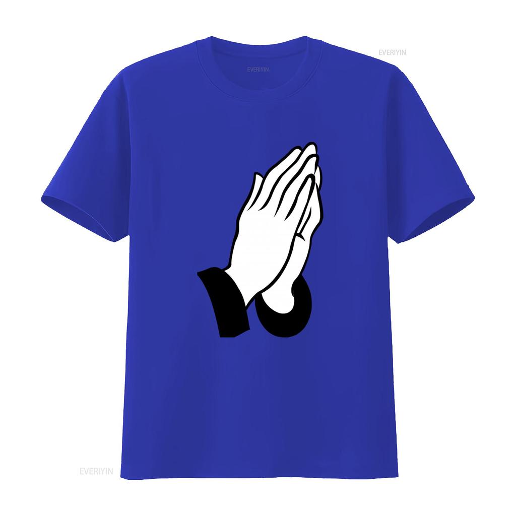 Dean Blunt the Redeemer Praying Hands T Shirt Unique Design for Stylish Wear Vintage Washed Slightly Breathable Homme Graphic