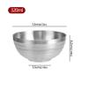 304 Stainless Steel Bamboo Hat Bowl Ramen Bowl Japanese Bowl Double Layer Rice Bowl Large Cold Noodles Spicy Hot Bamboo Hat Bowl