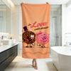 Sweet D-Donut FriendsS Towel Five-Star Hotel Quality Eco-Friendly Ultra Soft Thick Towels & Beach Towels