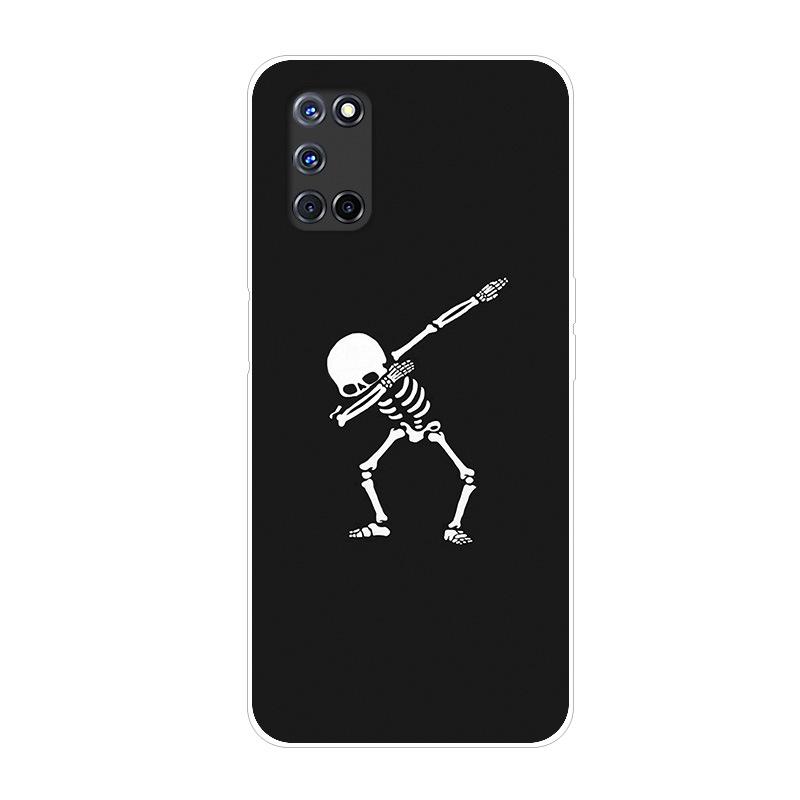 For Coque OPPO A52 Case A 52 Cute Painting Soft TPU Silicon Back Cover For OPPO A72 2020 A 72 Phone Cases For OPPO A52 A92 Capa