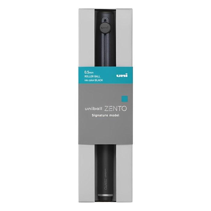Uniball ZENTO Signature Model 0.5mm [Metallic Black]