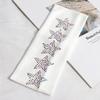 Simple Fashion Black Elastic HairBands for Girls No Slip Soft Hair Accessories Stars Head Wraps for Women Yoga Workout Headband