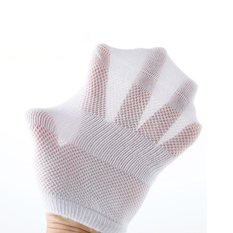 3 Pairs Solid Color Thin Boat Socks for Boy Girl Summer Mesh Breathable Kids Short Socks 2-12 Years Children Sports Ankle Socks