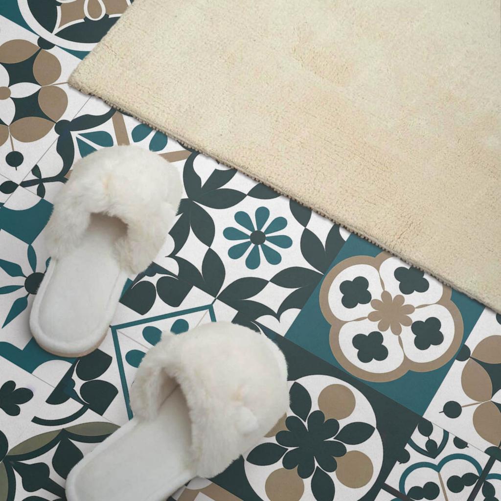 Self-adhesive Vinyl Panel With Print 120x60 cm Tiled Patterns in Layout