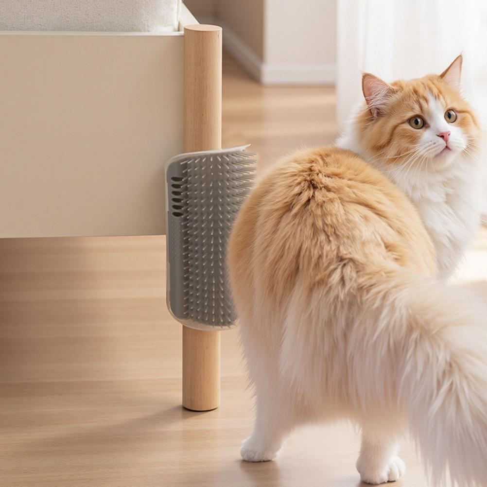 Massager for Cats Pets Goods Brush Remove Hair Comb Grooming Table Dogs Care Royal Canin Accessories Things Pet Products