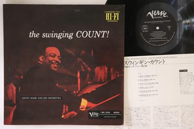 LP Record COUNT BASIE  Swinging Count MV2646 VERVE 1979 Japan Jazz Used