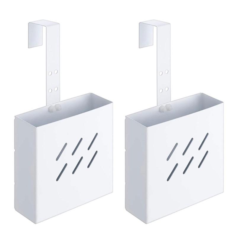 Appendi Detergente per Cassetta WC in Acciaio Inossidabile 304 Resistente Design a Incastro Facile Profondità Regolabile Per Chiusura Coperchio Senza Cuciture