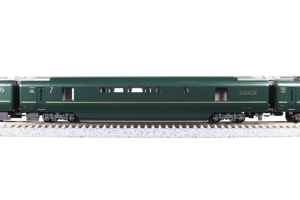 KATO N Gauge Series 87 Express Diesel Car Model "Twilight Mizukaze" 6-Car Add-On Set, Train, 10-1966