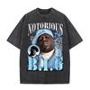 The Notorious Big Je To Všechno Byl Sen Grafické Vintage Vybledlé Tričko Hip Hop Rapper Biggie Smalls Trička Unisex Nadměrné Tričko