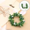 10 Pcs Drip Protection Communion Candle,Candle Rings Small Artificial Wreaths Drop Catcher For Candles