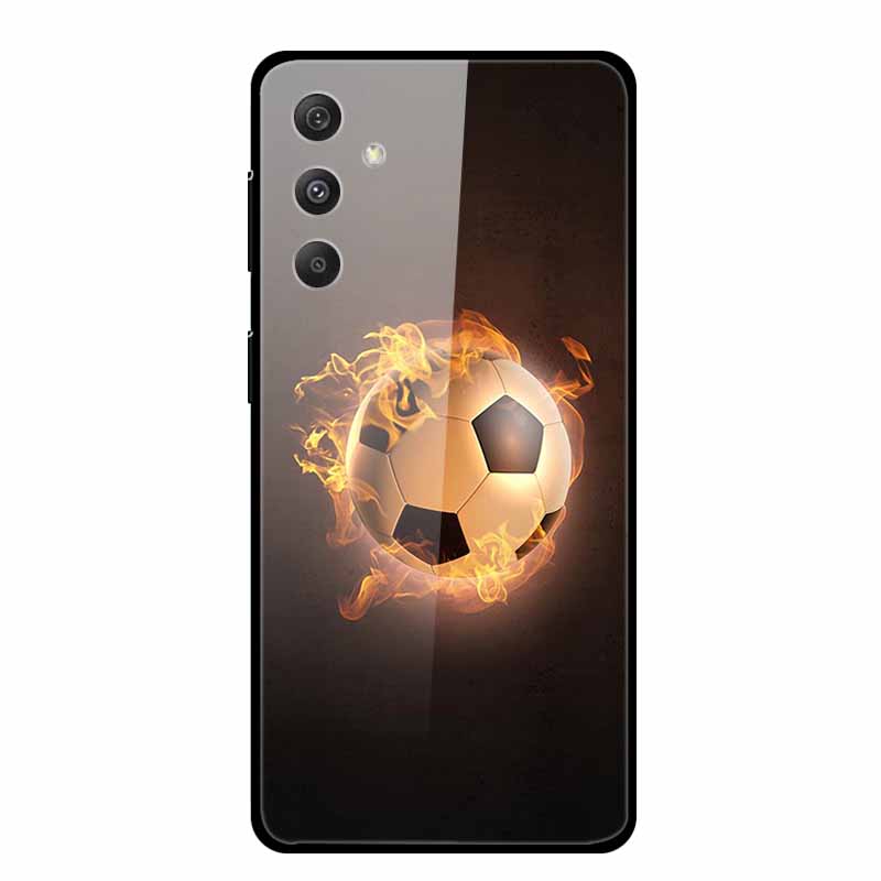 Tempered Glass Case For Samsung Galaxy S24 Plus Case Hard Glass Back Cover Soft Bumper For Samsung S24 Plus Phone Case S24Plus