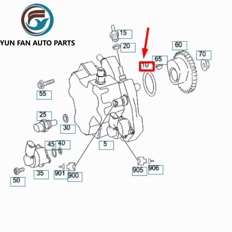 FUEL PUMP GASKET For Mercedes-Benz GLS350d 2017 OEM A6420780080