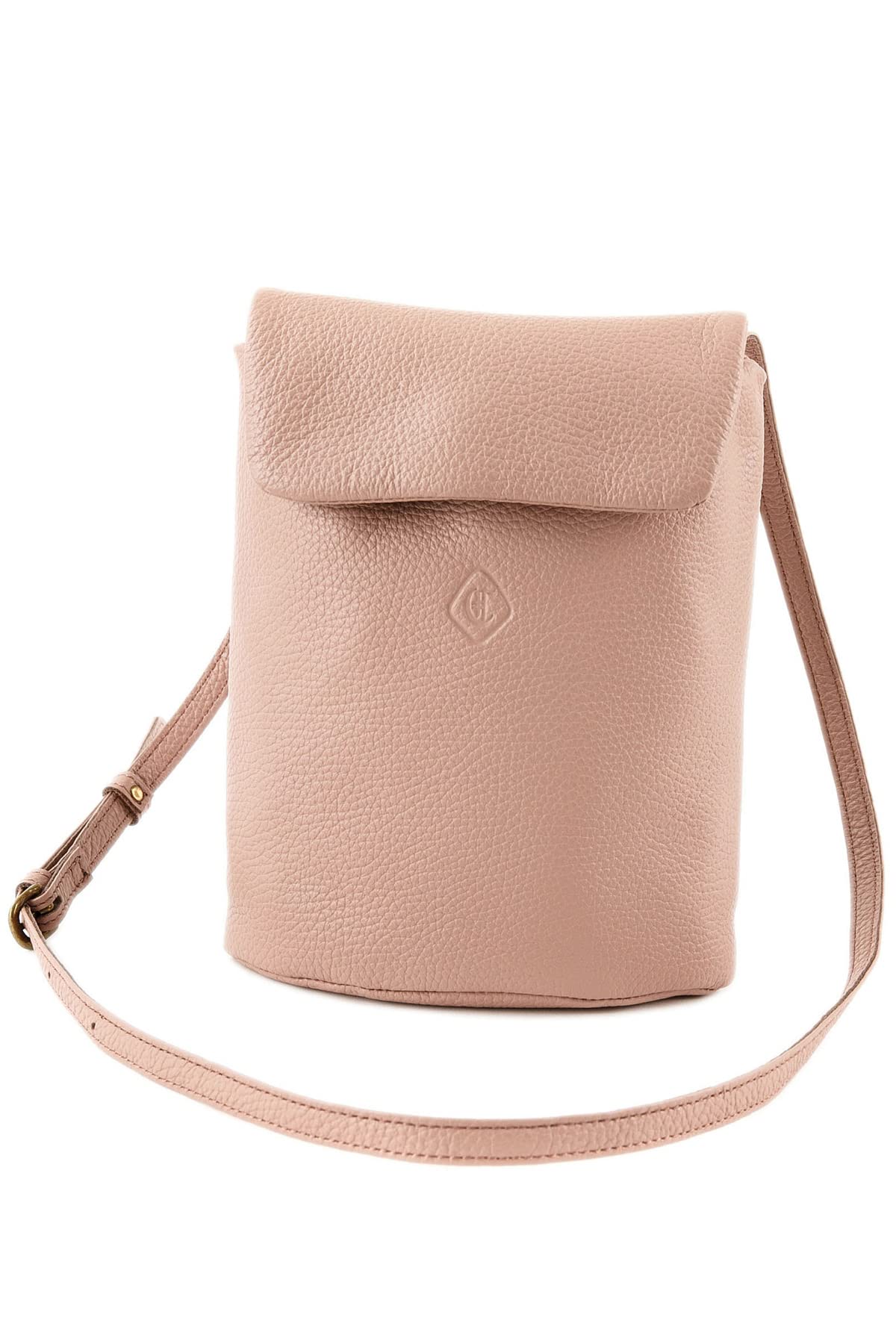 

Mini Shoulder Bag Genuine Leather Dark Pink [Credran] CR-CL3505-DP темно-рожевого кольору
